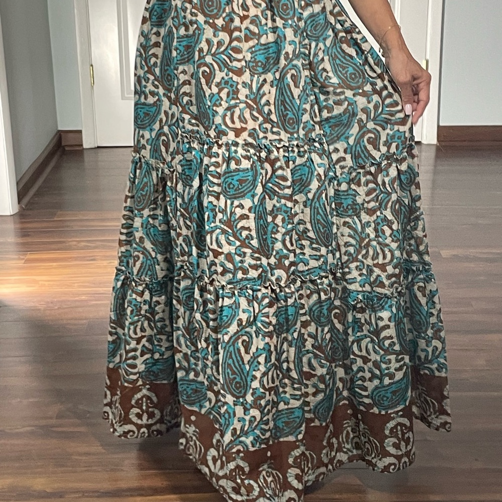 House of Harlow 1960 Teal Brown open back dress size XS NWT - Picture 7 of 15